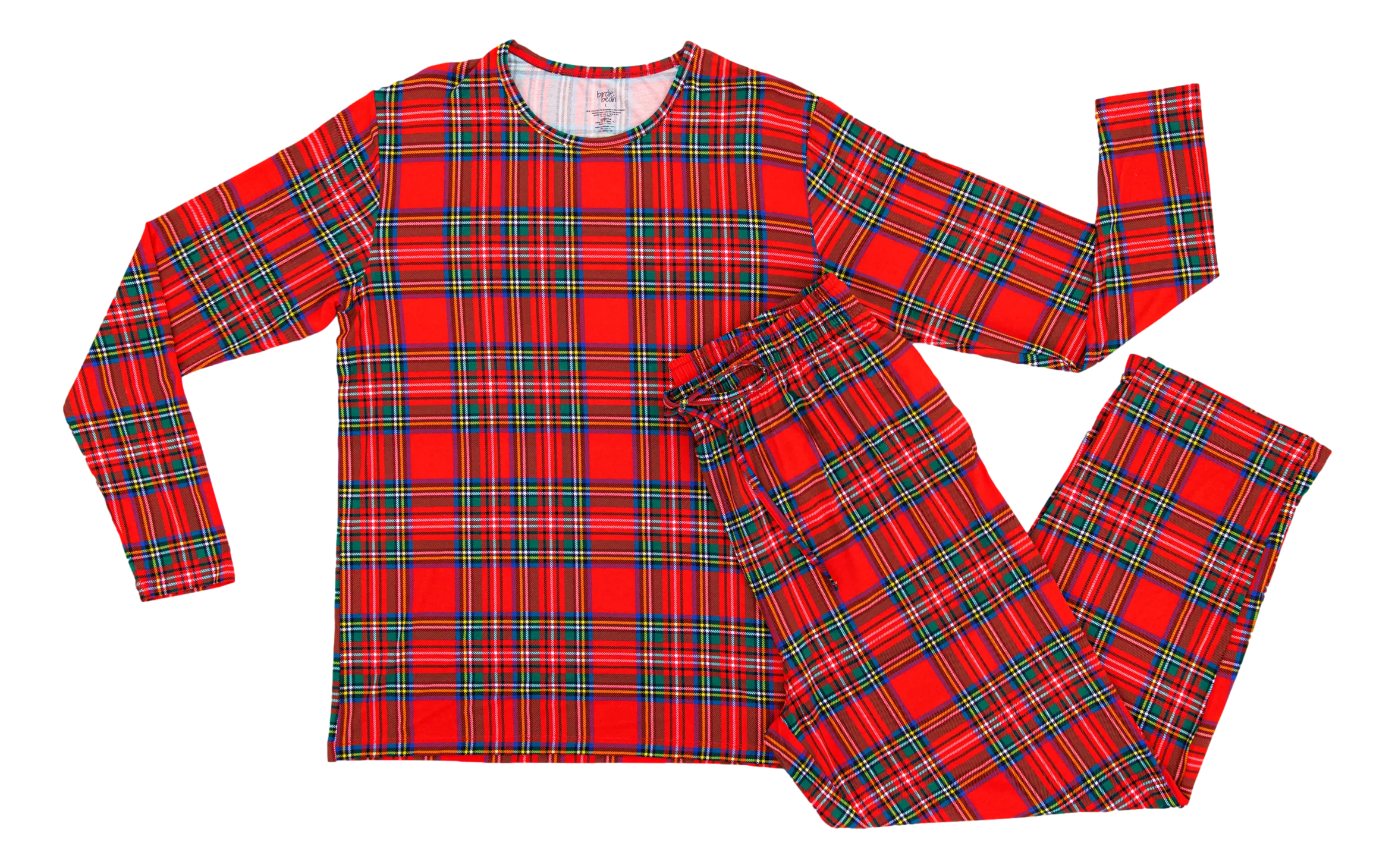 Tartan Plaid Men's Lounge Set