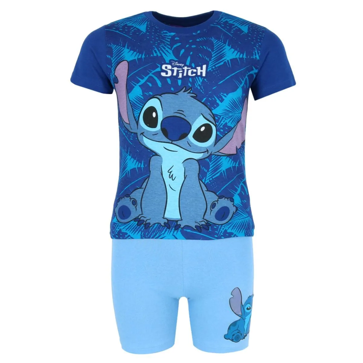 Textiel Trade Boys Lilo and Stitch Tee & Shorts Pajama Set