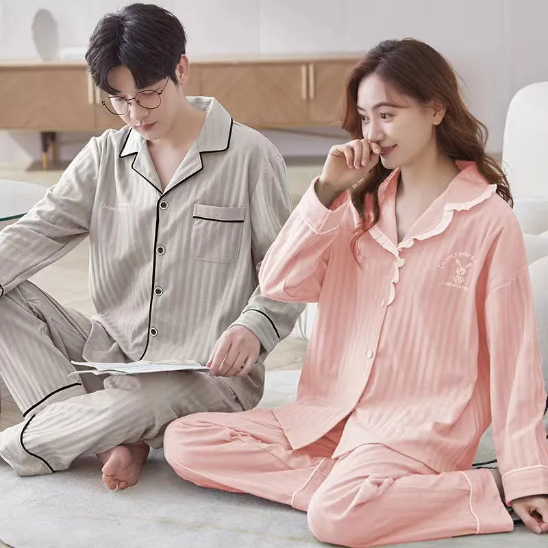 The Cozy Autumn Couple Pajama Sets