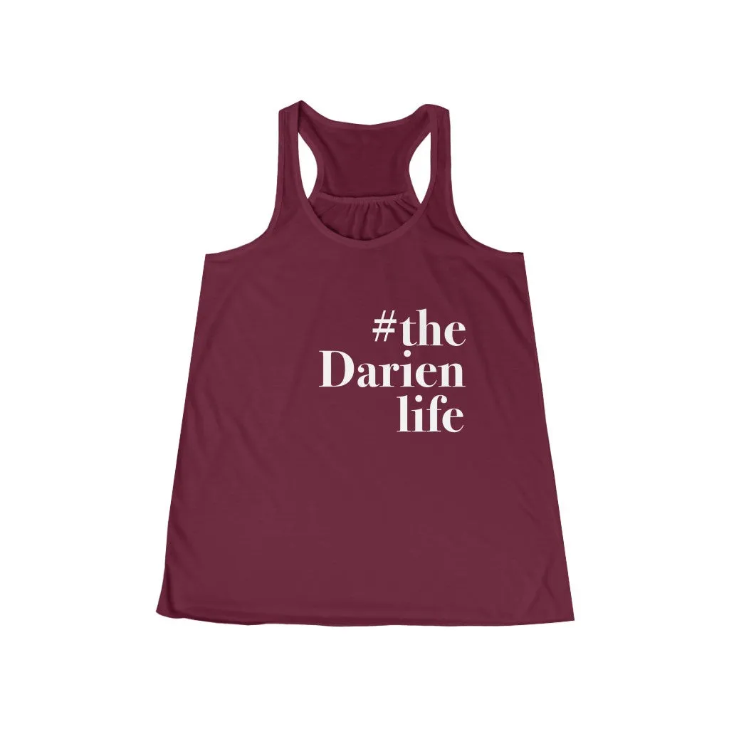 #thedarienlife Women's Flowy Racerback Tank