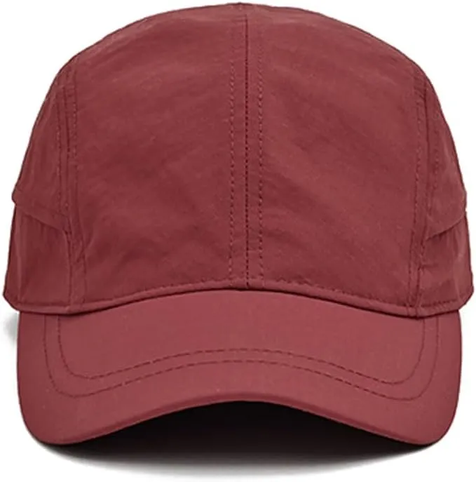 thuizen Sport Quick-Dry Sweat-Absorbent Short Brim Light Adjustable Light Baseball Sun Cap
