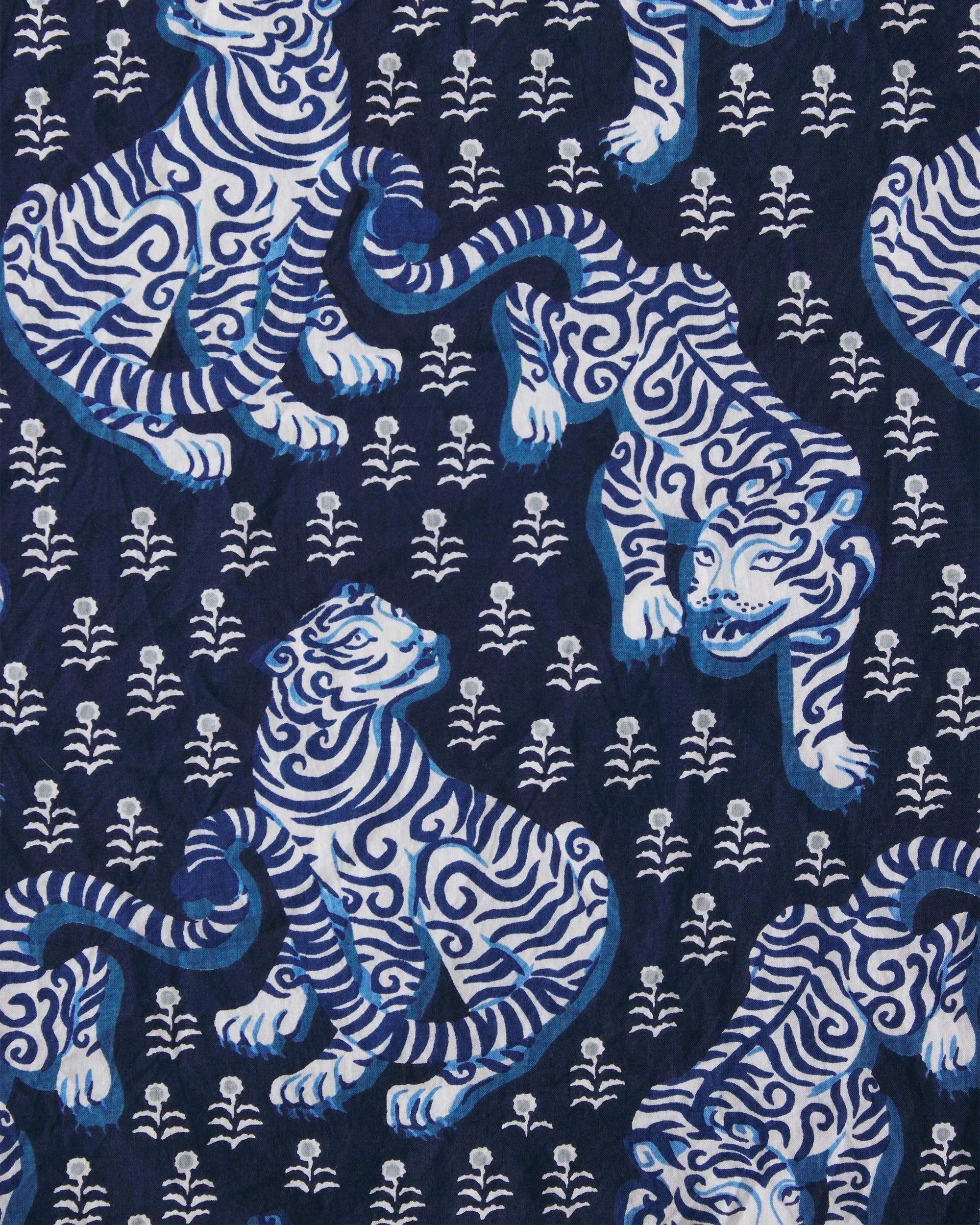 Tiger Queen - Back to Bed Nightgown - Navy