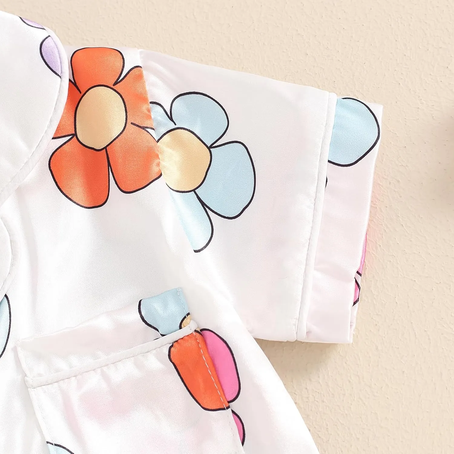 Toddler Baby Girl St Patricks Day Pajamas Bow&Clover Print Short Sleeve Shirts   Shorts Summer Girls Sleepwear Suit
