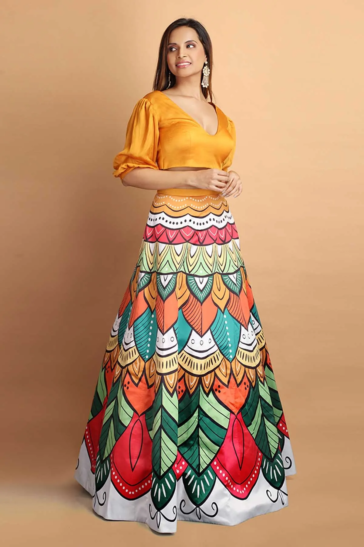 Traditional Indian Lehenga Set
