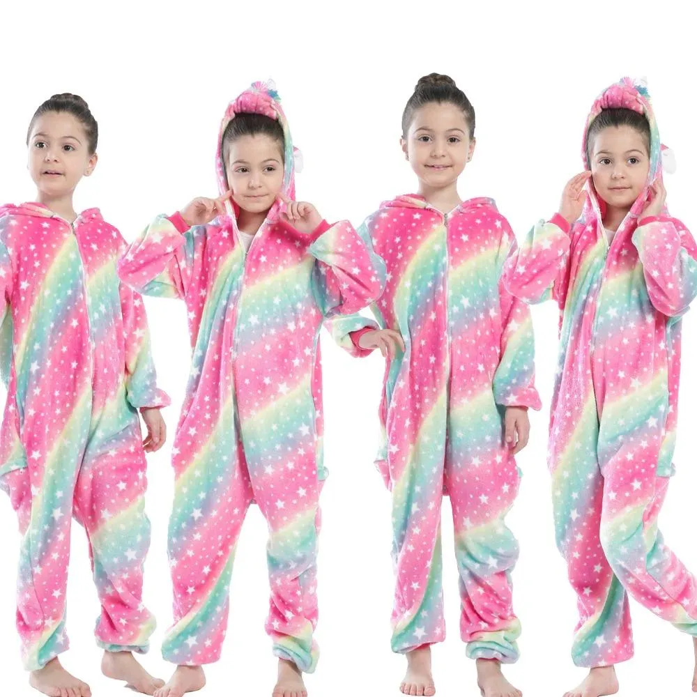 Unicorn Pajamas Onesies for Kids