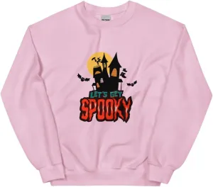 Unisex (Spooky) Sweatshirt Light Pink