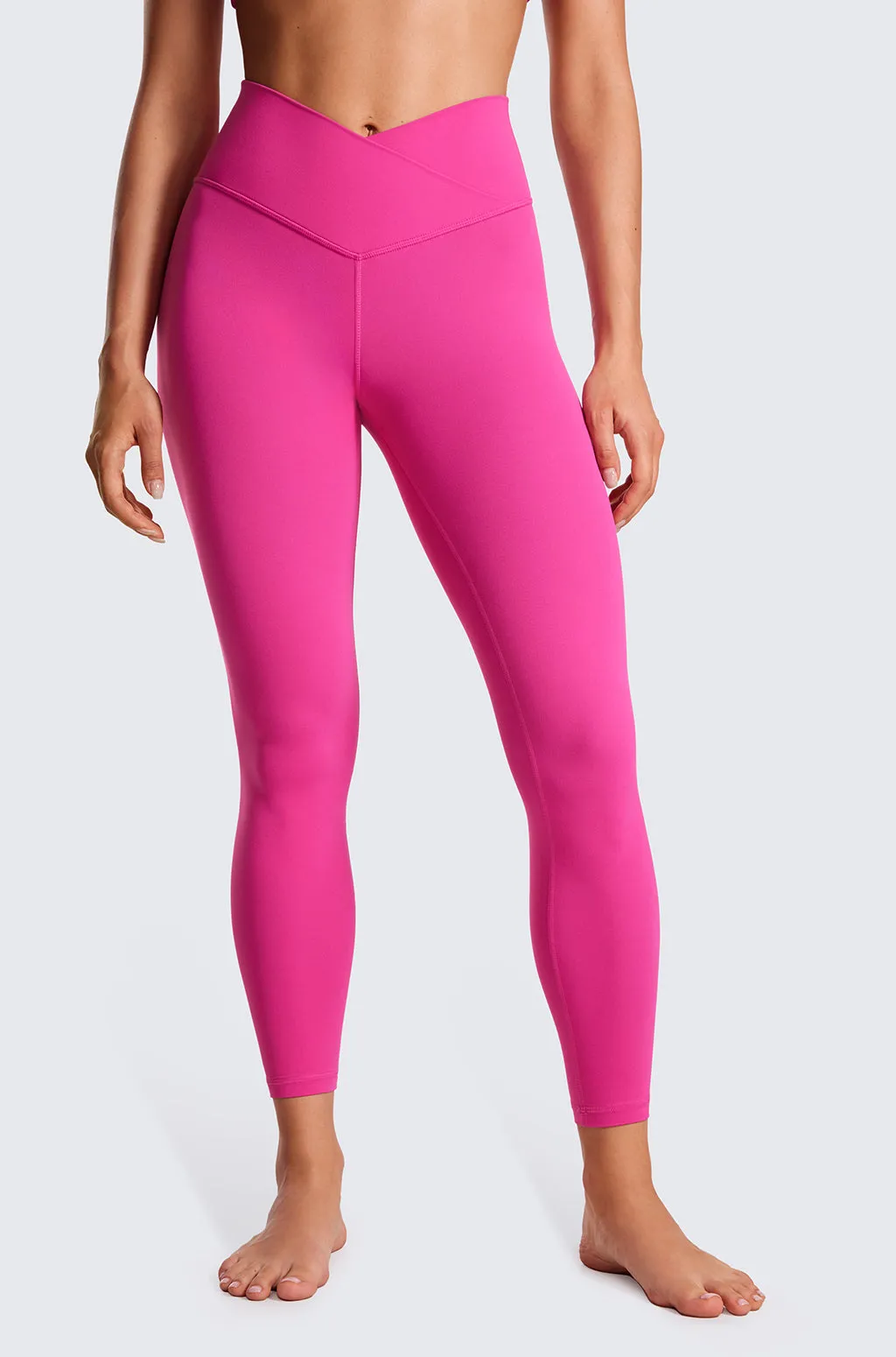 V Cross Waist Leggings 25"