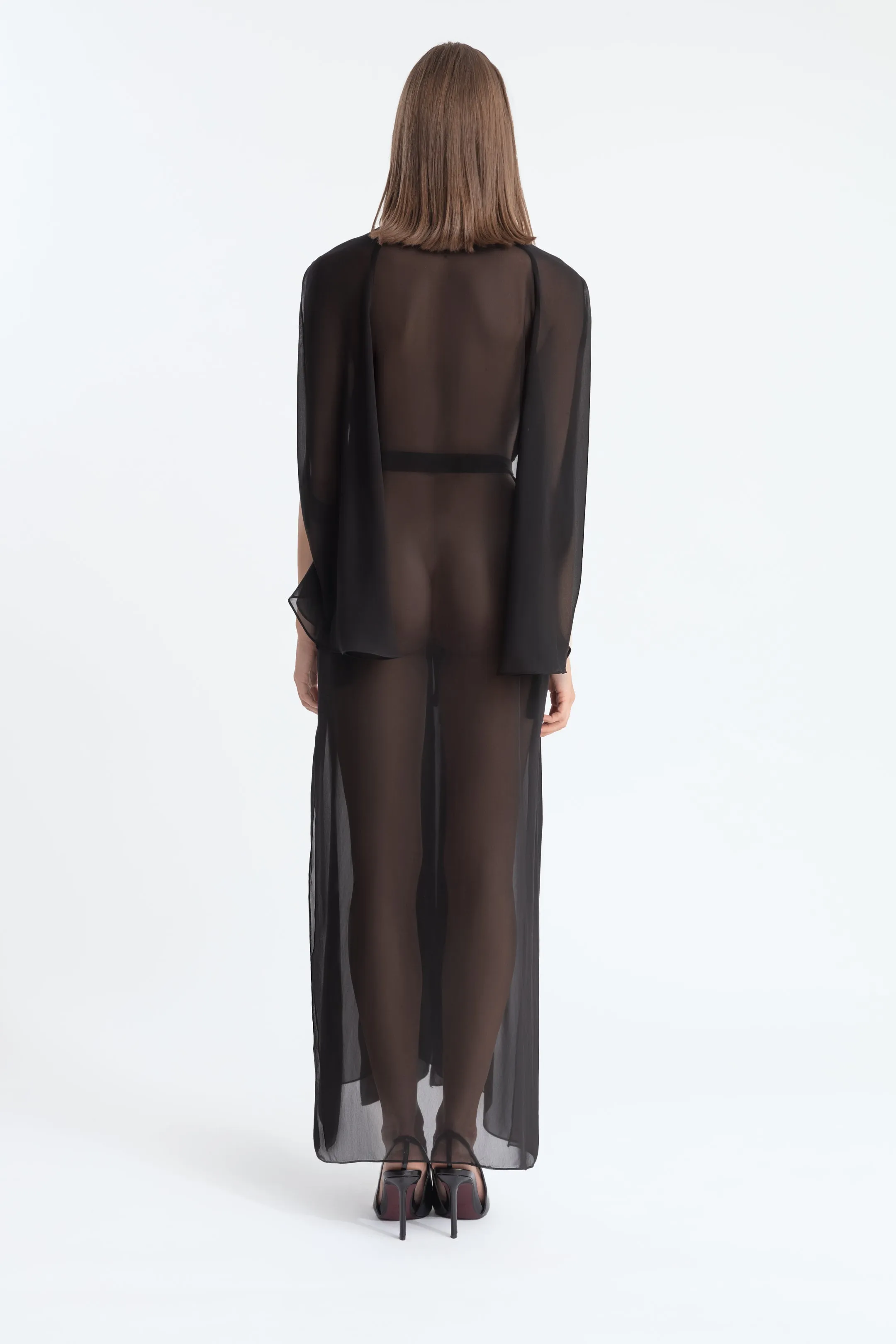 VALENTINA ROBE BLACK