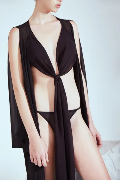 VALENTINA ROBE BLACK