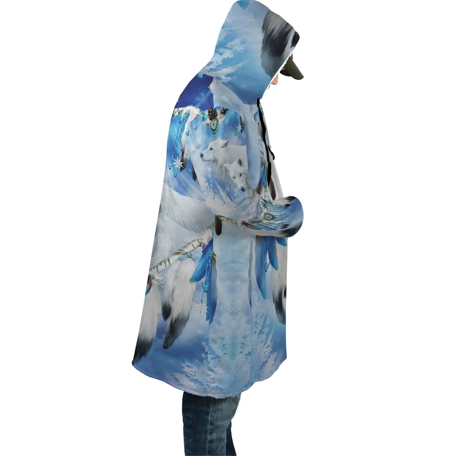 White Wolf Feather Cloak WCS
