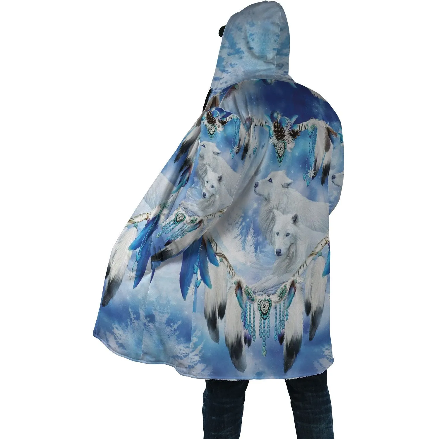 White Wolf Feather Cloak WCS