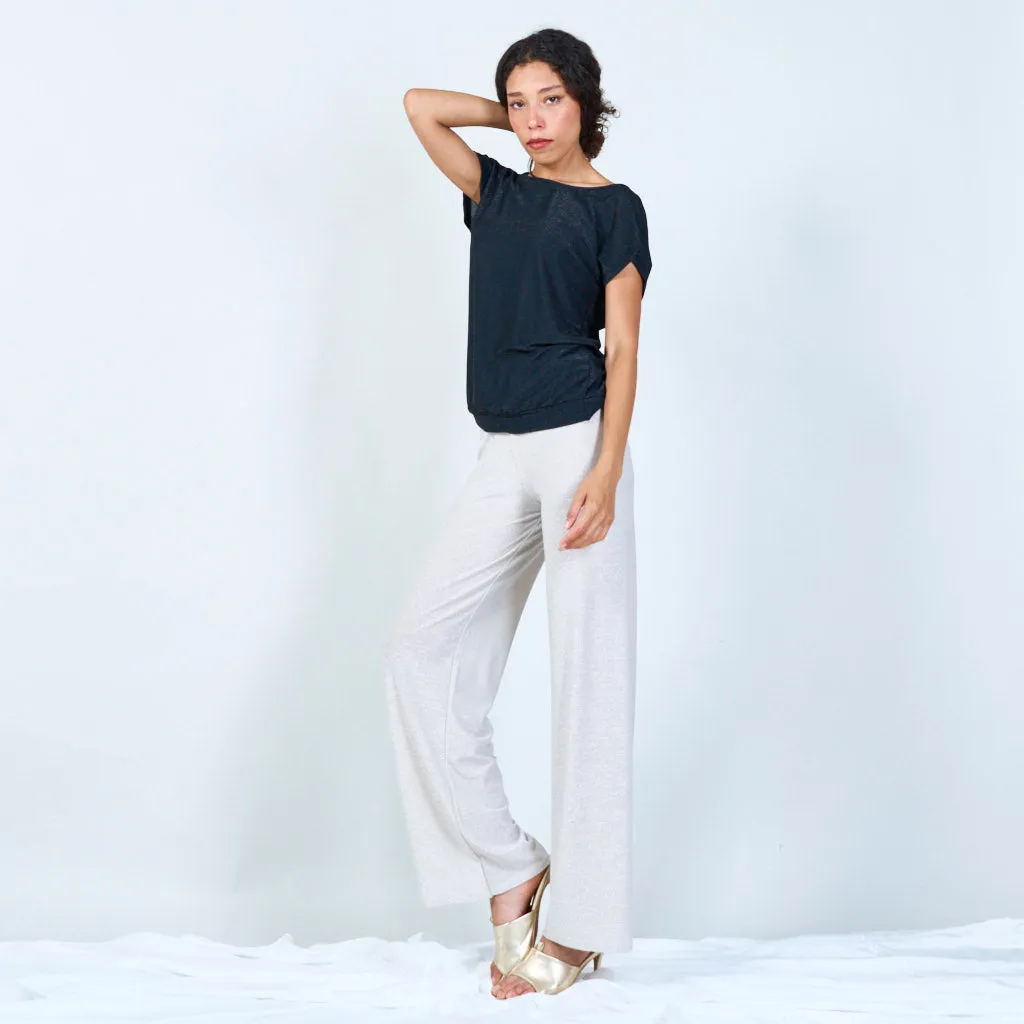 Wide-leg lounge pants wholesale