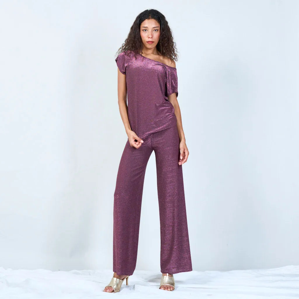 Wide-leg lounge pants wholesale