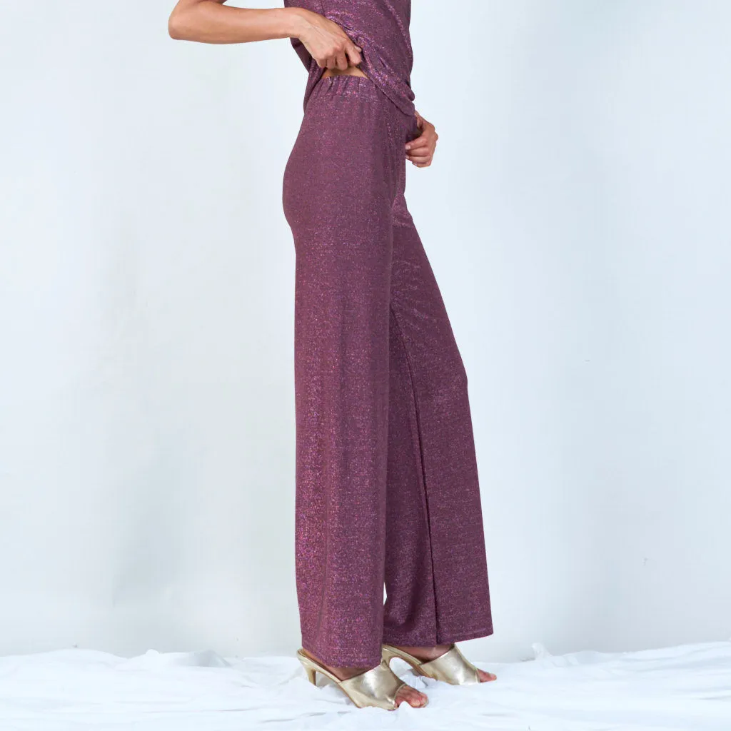 Wide-leg lounge pants wholesale