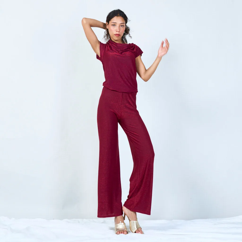 Wide-leg lounge pants wholesale