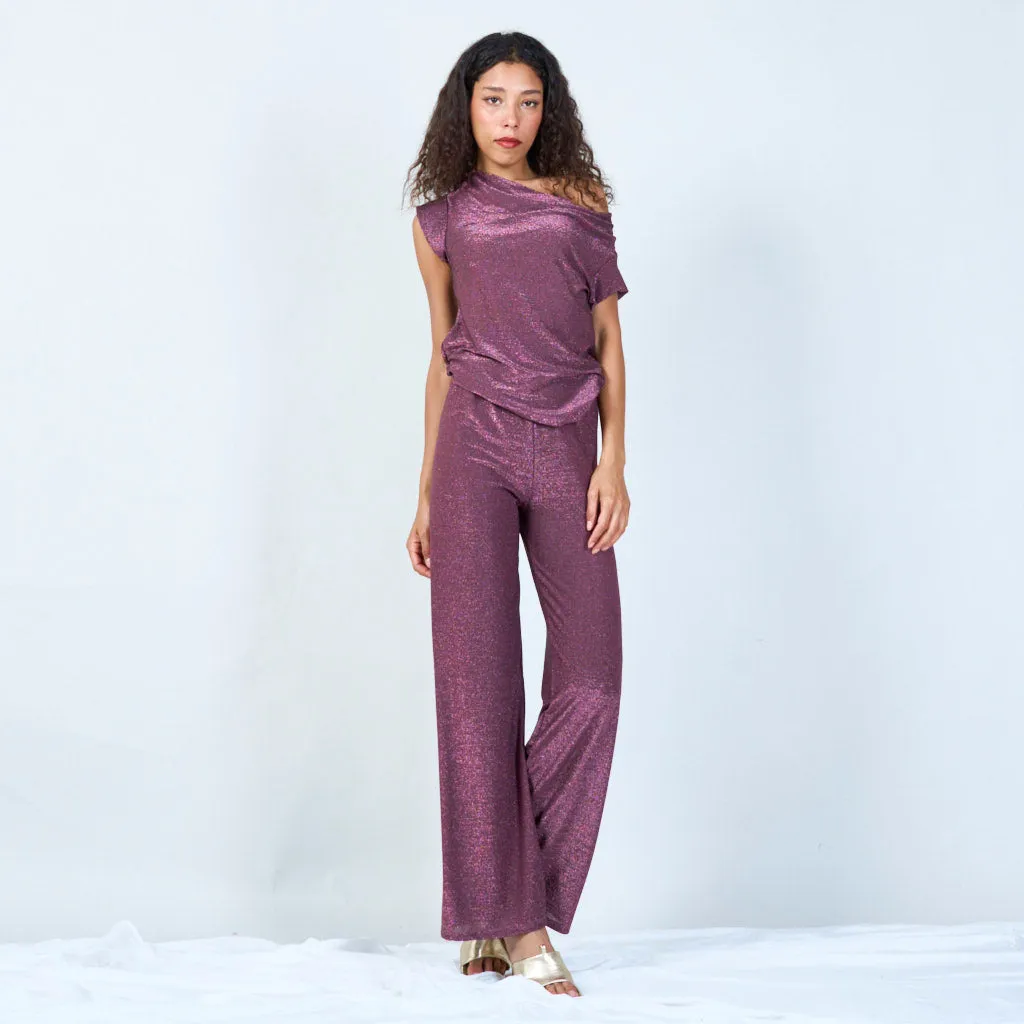 Wide-leg lounge pants wholesale