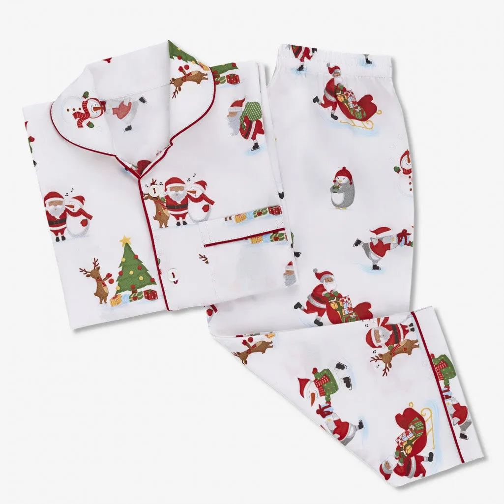 Winter Joys Pajama Set For Kids