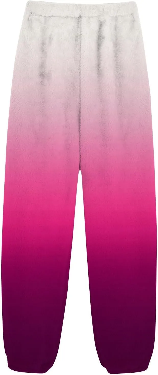 Women Flannel Pajama Pants Relaxed Fit Comfy Casual Sleep Pj Pants Cute Elastic Waist Bottoms