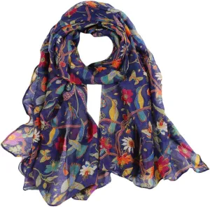 Women Silk Scarves Winter Scarfs For Women Sunscreen Long Scarf Women Colored Fashion Casual Print Spring Scarf