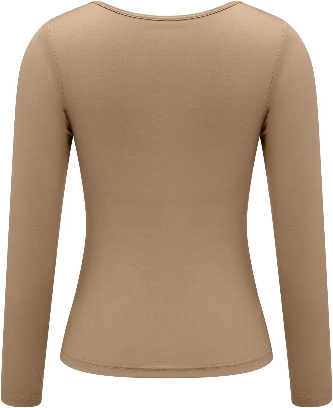 Women Soft Pajamas Comfy Casual Sleepwear with Built In Bra Plus Size Long Sleeve Nightwear Sexy Warm Loungewear