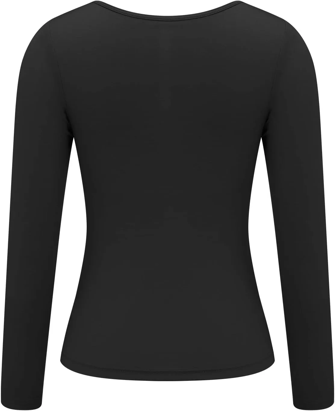 Women Soft Pajamas Comfy Casual Sleepwear with Built In Bra Plus Size Long Sleeve Nightwear Sexy Warm Loungewear