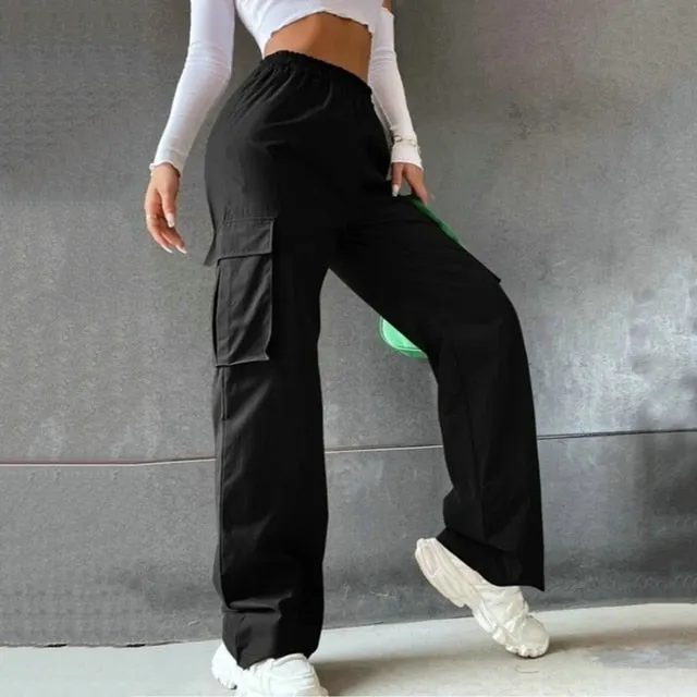 Women Streetwear Hip Hop Style Baggy Jogger Pants