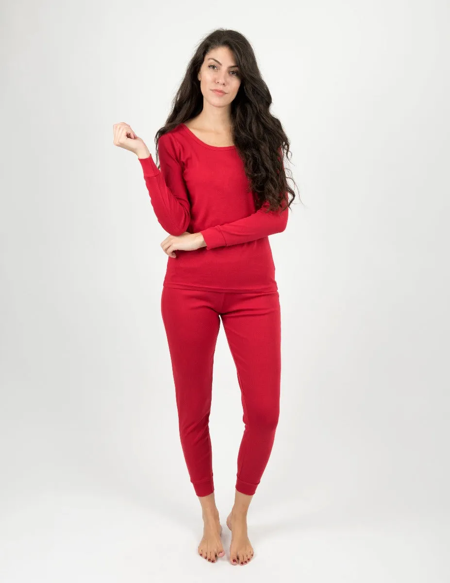 Women's Classic Solid Color Pajamas
