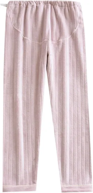 Women's Flannel Fuzzy Pajama Pants Comfy Warm Fleece Pajamas Lounge Long Pants Sleepwear Home Pants with Pockets