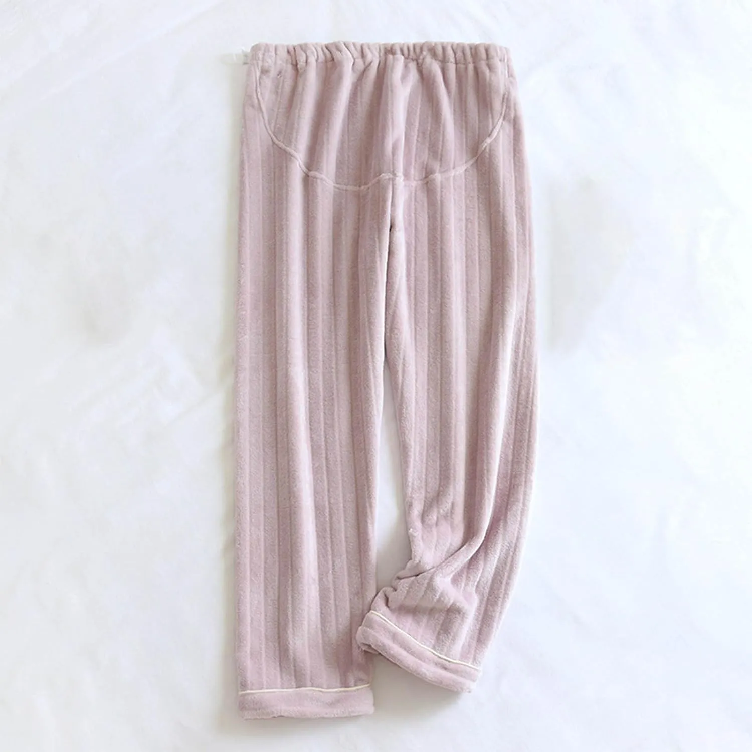 Women's Flannel Fuzzy Pajama Pants Comfy Warm Fleece Pajamas Lounge Long Pants Sleepwear Home Pants with Pockets