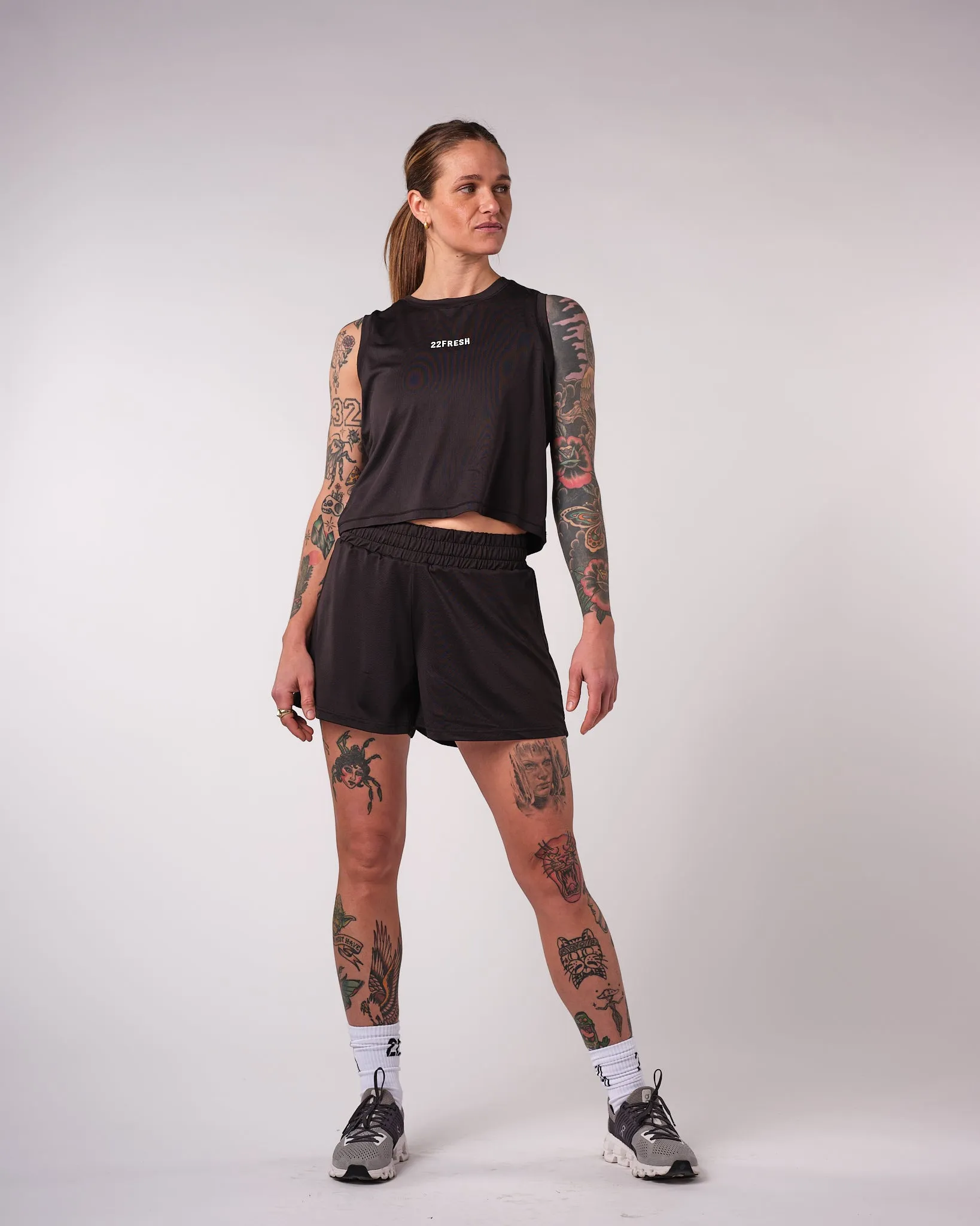 Womens Micro Mesh Form Tank