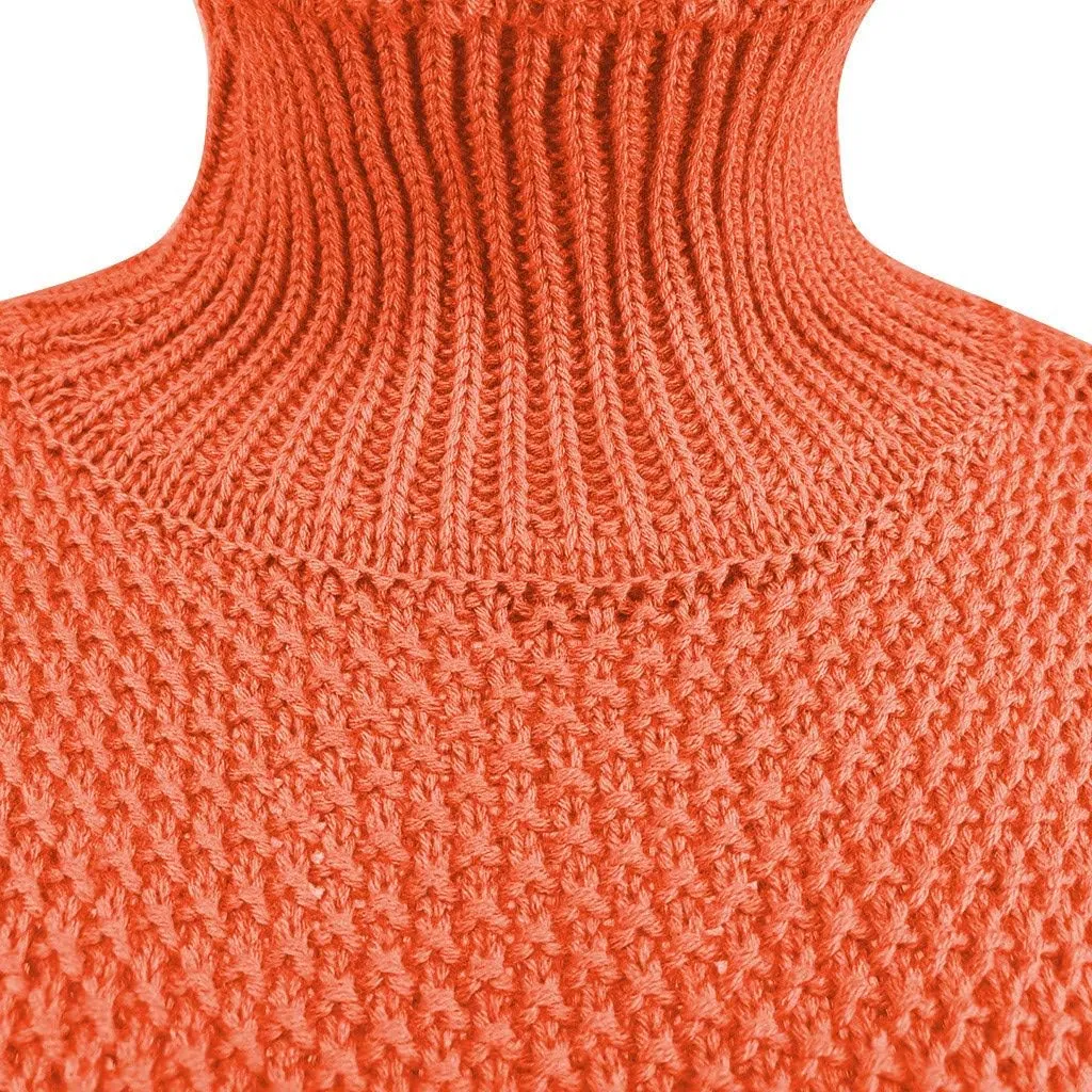Women's Oversized Long Turtleneck Tunic Long Batwing Sleeve Pullover Knit Sweater Long