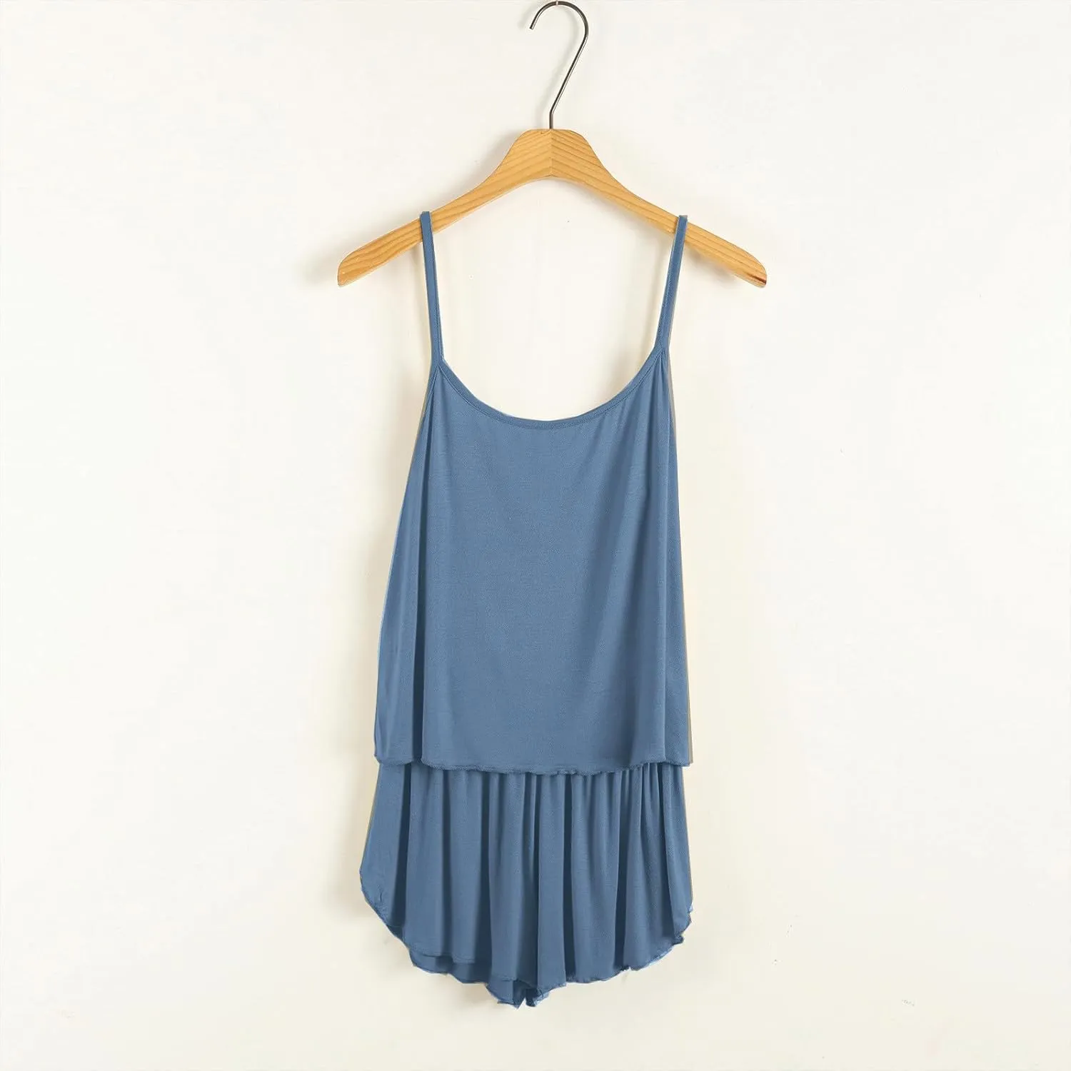 Womens Pajama Sets 2 Piece Sleeveless Pajamas Plus Size Cami Nightwear Tank and Shorts Pj Set Sexy Soft Sleepwear