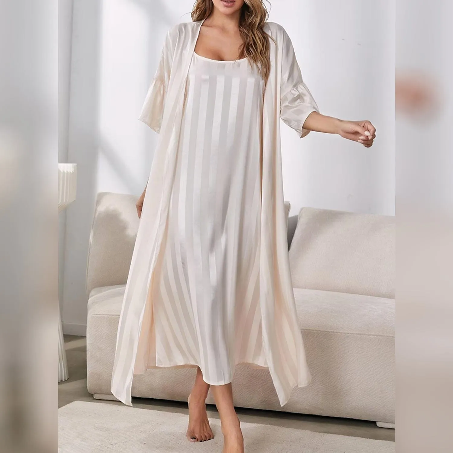 Women's Pajamas Bathrobe Robes Nightgown