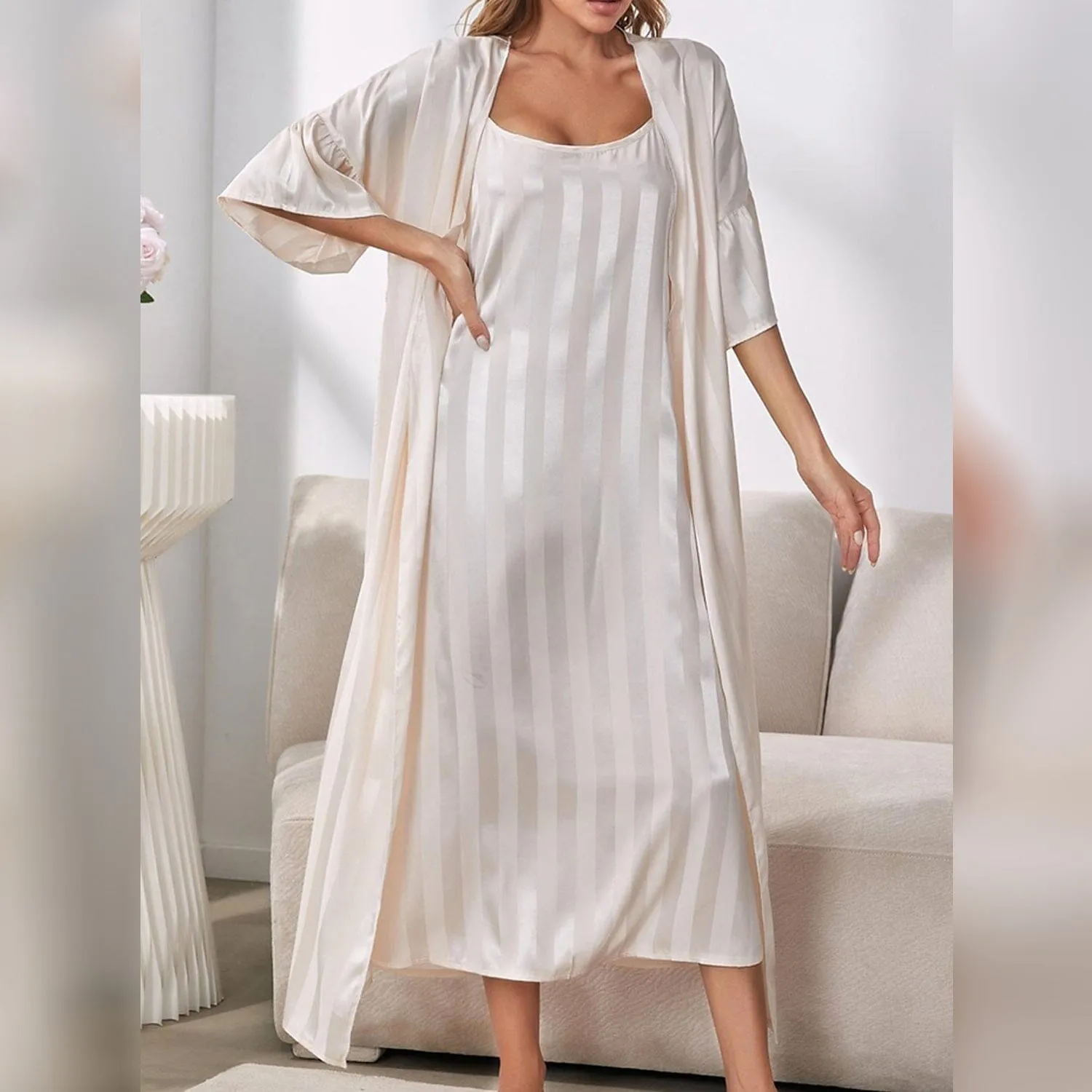 Women's Pajamas Bathrobe Robes Nightgown