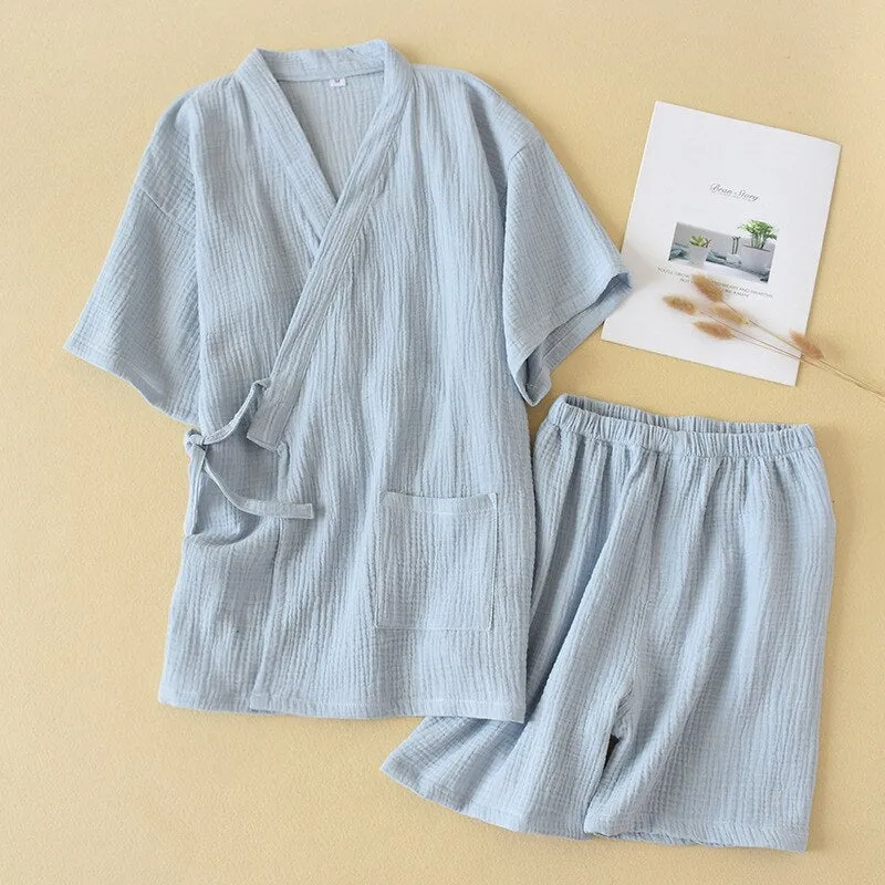 Women's Pure Cotton Solid Color Pajama Sets