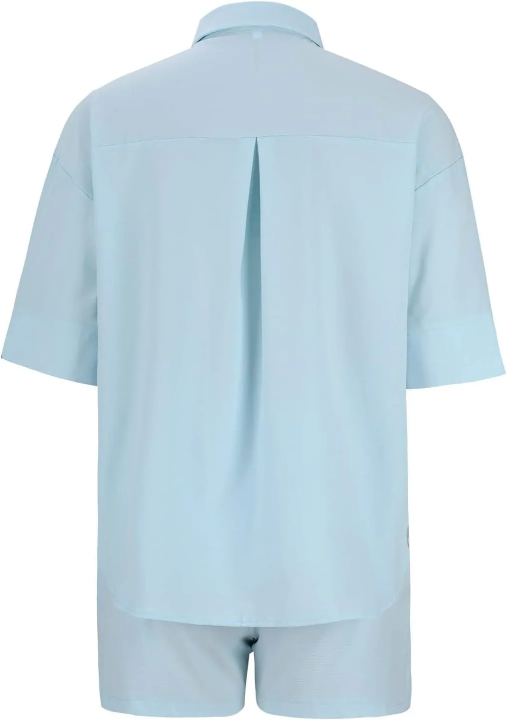 Womens Sets 2 Piece Outfits Comfy Casual Lapel Neck Short Sleeve Button Down Shirt and Shorts Loungewear Sets