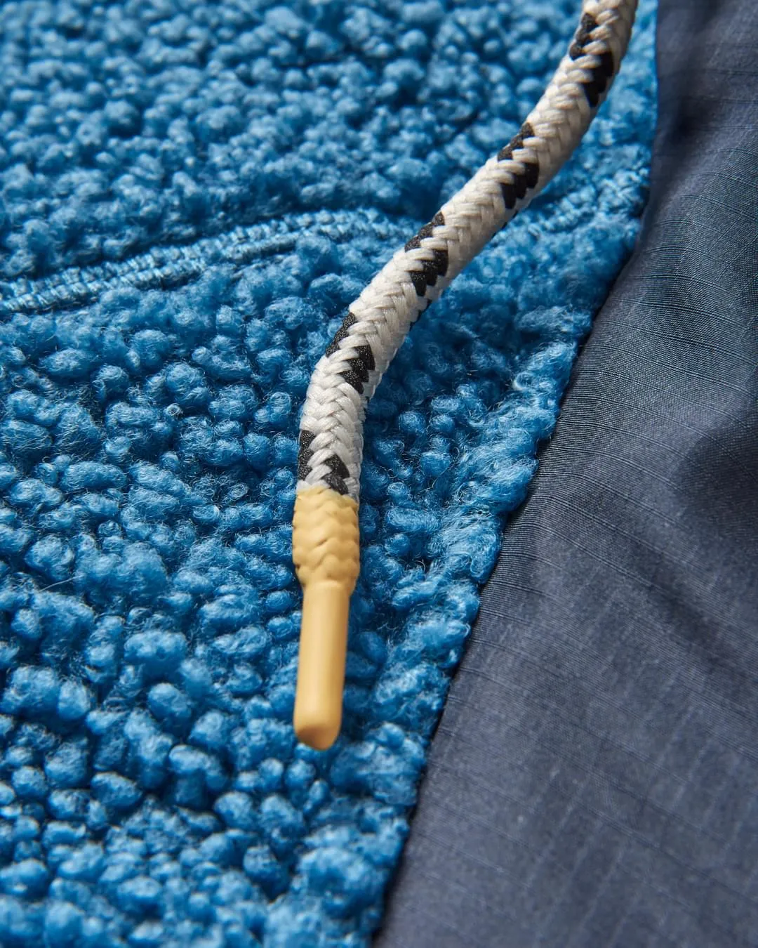 Woodland Recycled Polar-lined Sherpa Fleece - Blue Steel