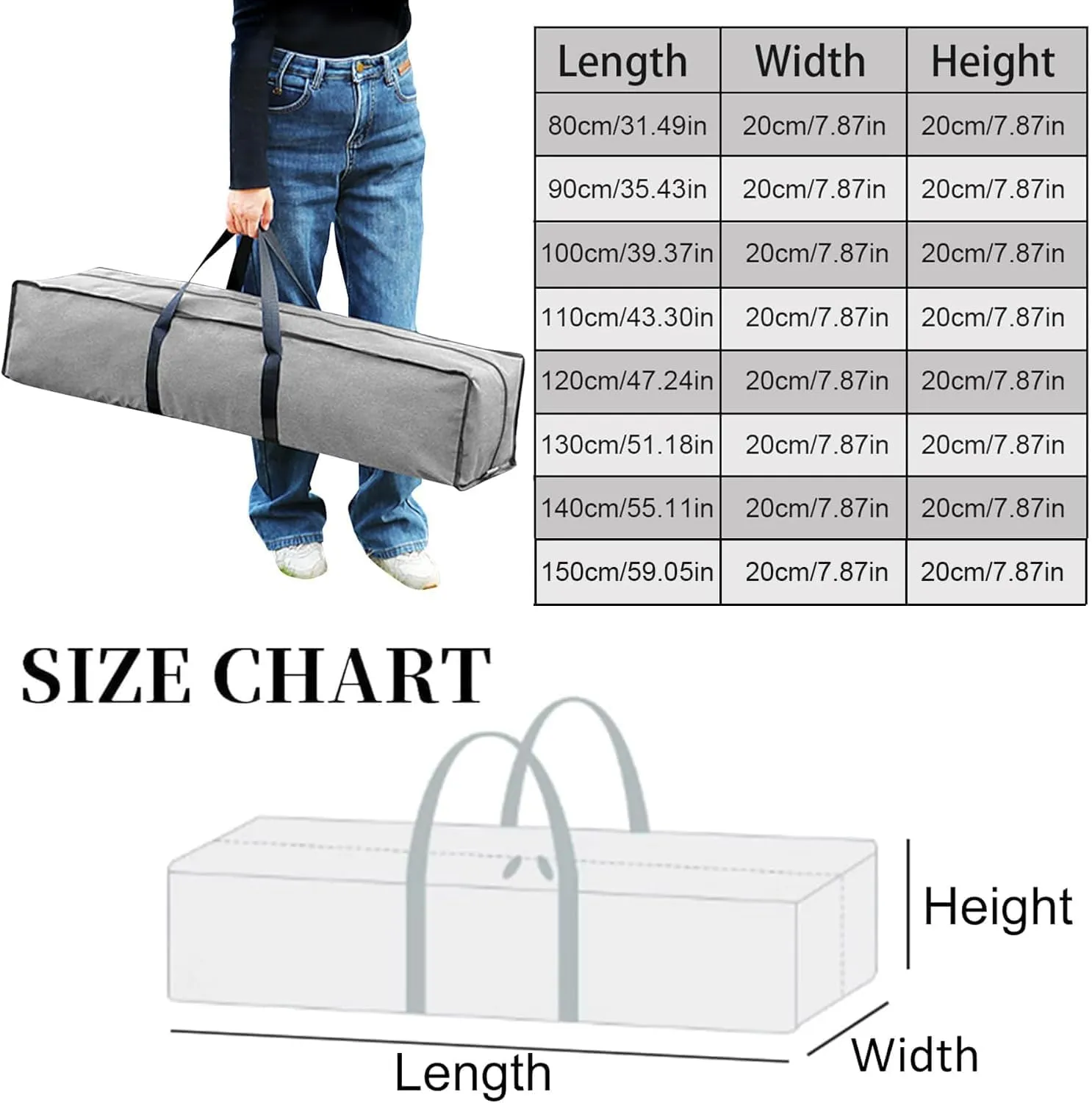 YeahBoom Light Stand Carry Bag