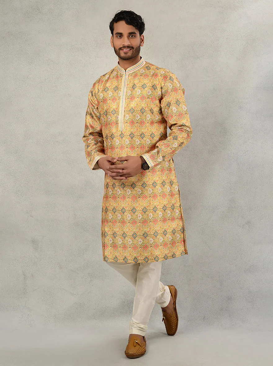 Yellow Kurta Pajama | Azania