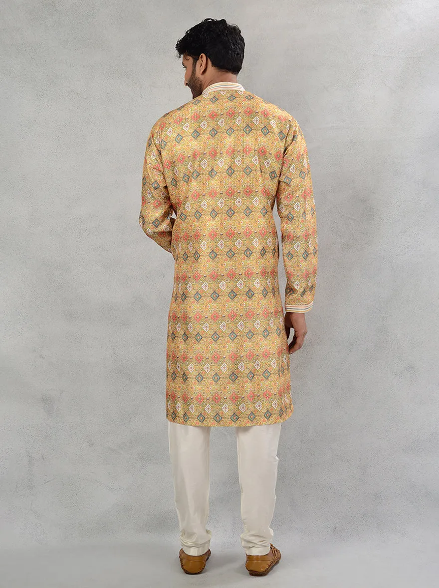 Yellow Kurta Pajama | Azania