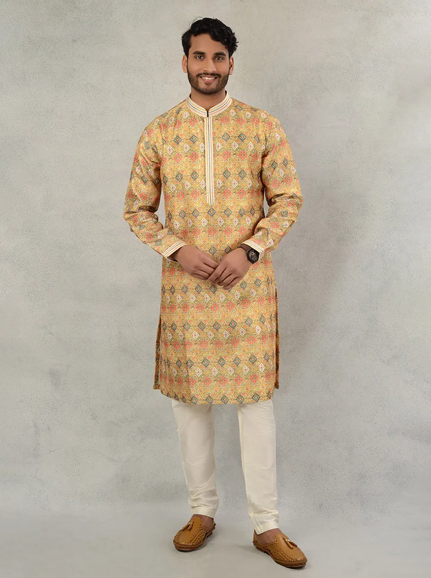 Yellow Kurta Pajama | Azania